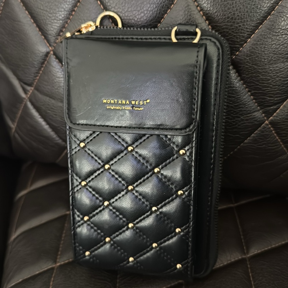 Montana West Small Crossbody Cell Phone Purse for Women RFID Blocking Cellphone - Picture 4 of 4